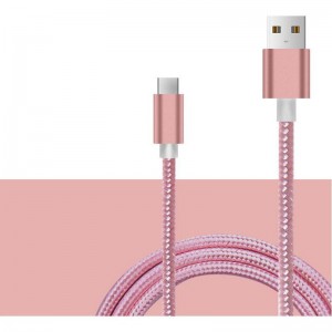 Type-C to USB Nylon briaded cable